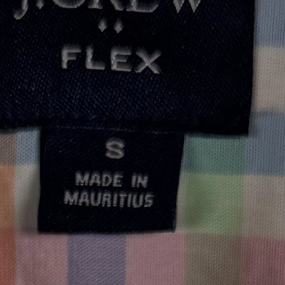 J.Crew Flex Short Sleeve Button Up Shirt Plaid S - Picture 5 of 5
